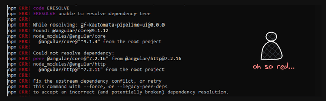 NPM Errors!