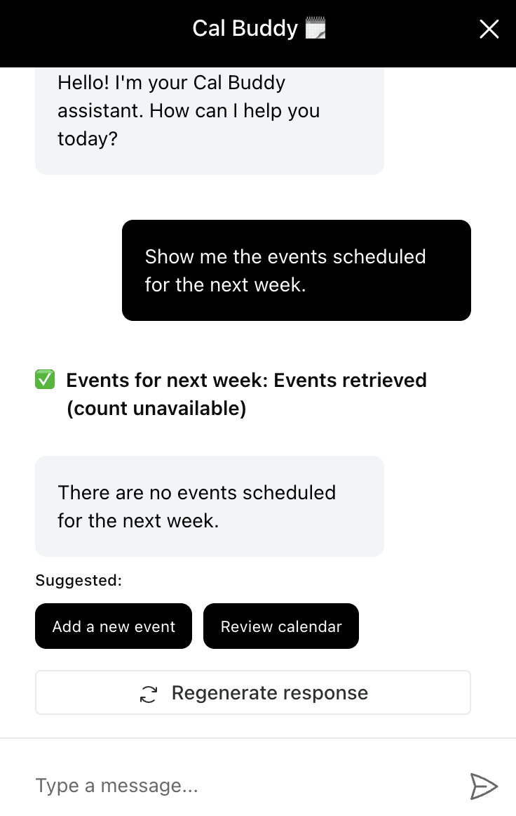 Chat Interface